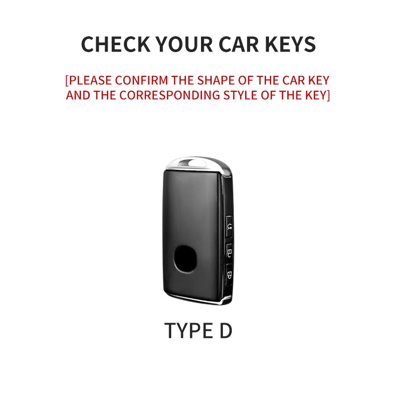 Étui de Clé en Suédine avec Attache – Mazda (Clé Type D)