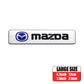 Car Styling 3D Aluminum Flag Logo Stickers Badge Emblem Decals Decoration For Mazda Speed ​​3 5 6 BK CX-3 CX-5 CX7 CX-7 Demio Axel