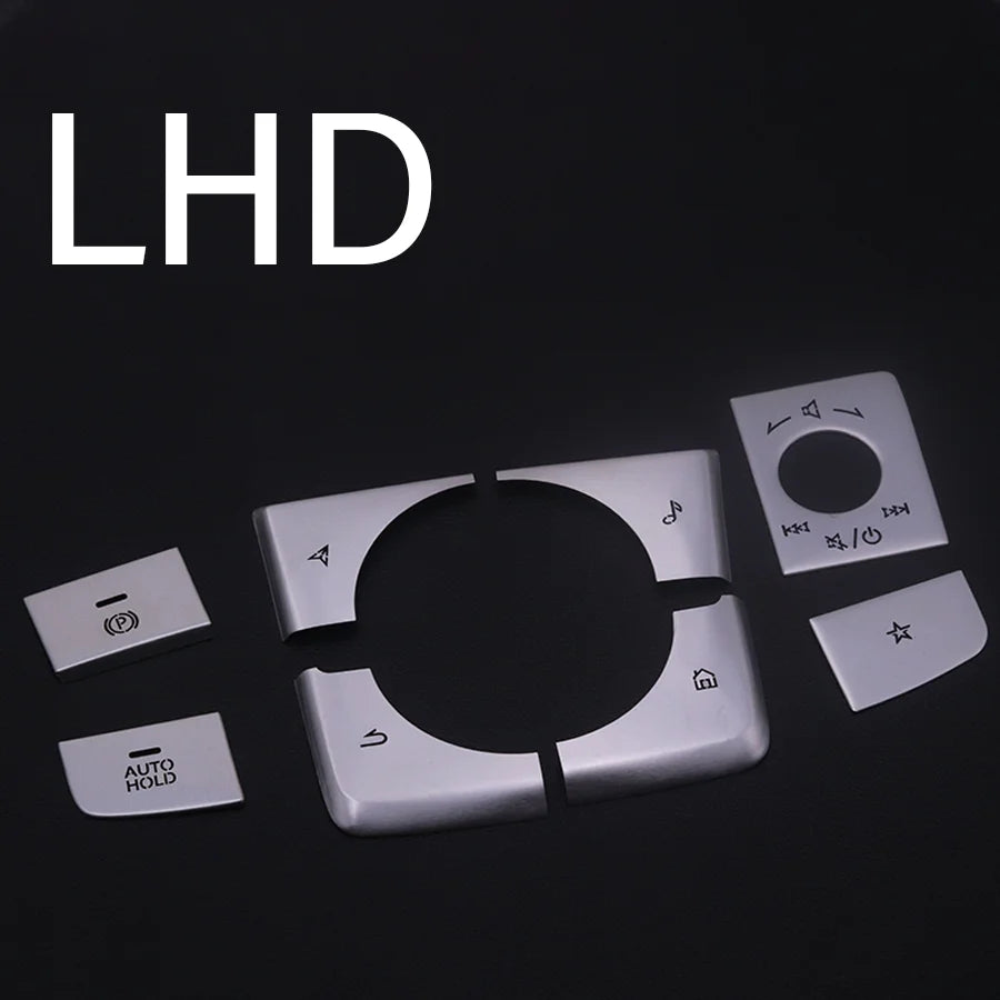 Caches de Boutons Frein à Main, Auto Hold & Multimédia en Aluminium – Mazda 3 BP & CX-30