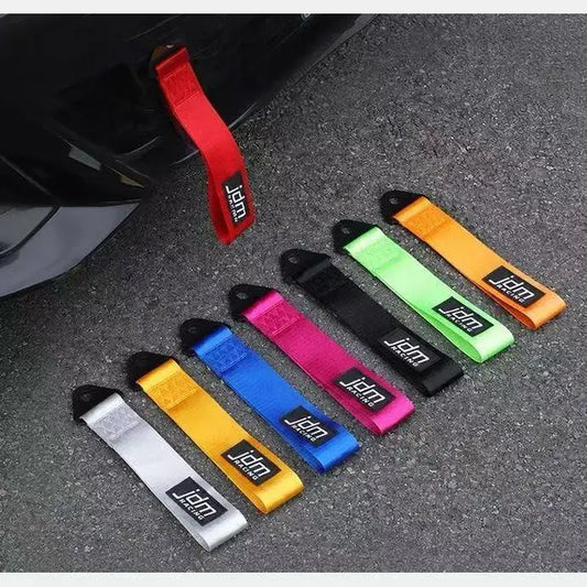 Sangle de remorquage racing en nylon style JDM
