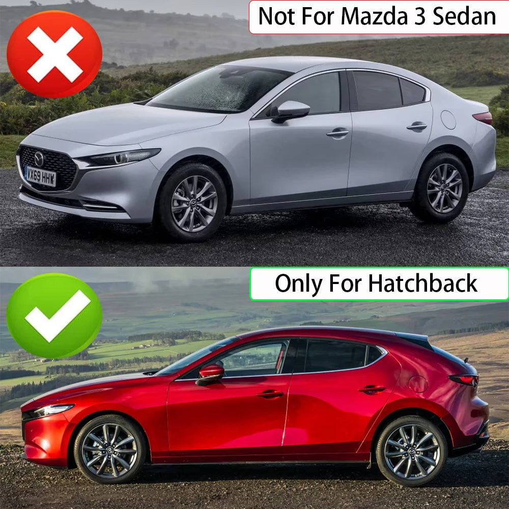Lame de Pare-Chocs Avant 3 Pièces – Mazda 3 Compacte BP