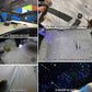 32W RGBW Meteor Car Roof stars Fiber Optic Light Music Roof Car Interior Ambient Atmosphere Light for Starry Sky ceiling