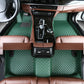 Tapis de Sol Luxe en Cuir PU Sur-Mesure