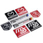 Car Styling 3D Aluminum Flag Logo Stickers Badge Emblem Decals Decoration For Mazda Speed ​​3 5 6 BK CX-3 CX-5 CX7 CX-7 Demio Axel