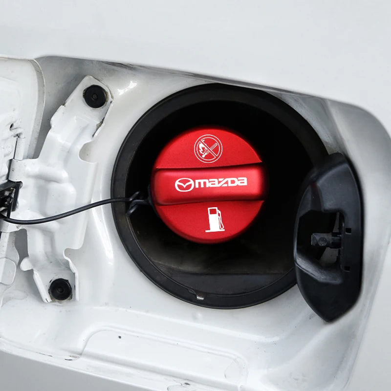 Cache de Bouchon de Réservoir en Aluminium – Édition Mazda