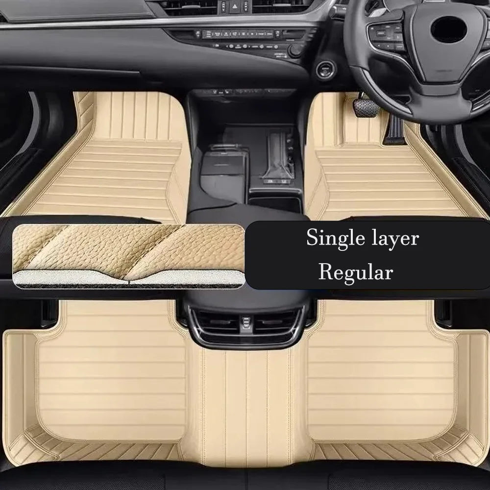 Tapis de Sol en Cuir Premium Anti-Rayures