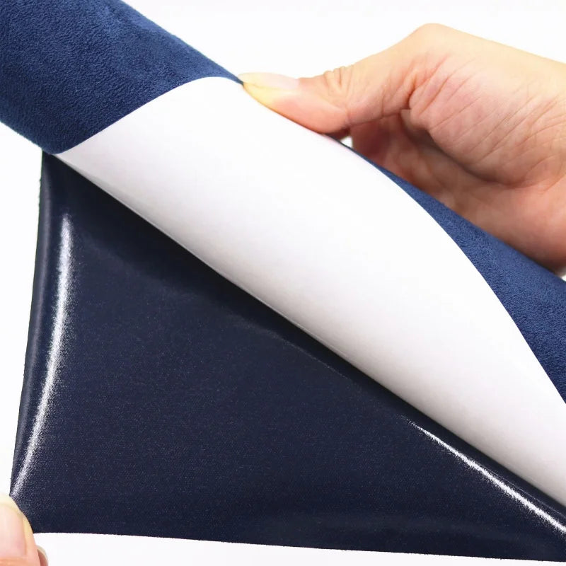 Luxurious microfiber self-adhesive suede fabric for car interior