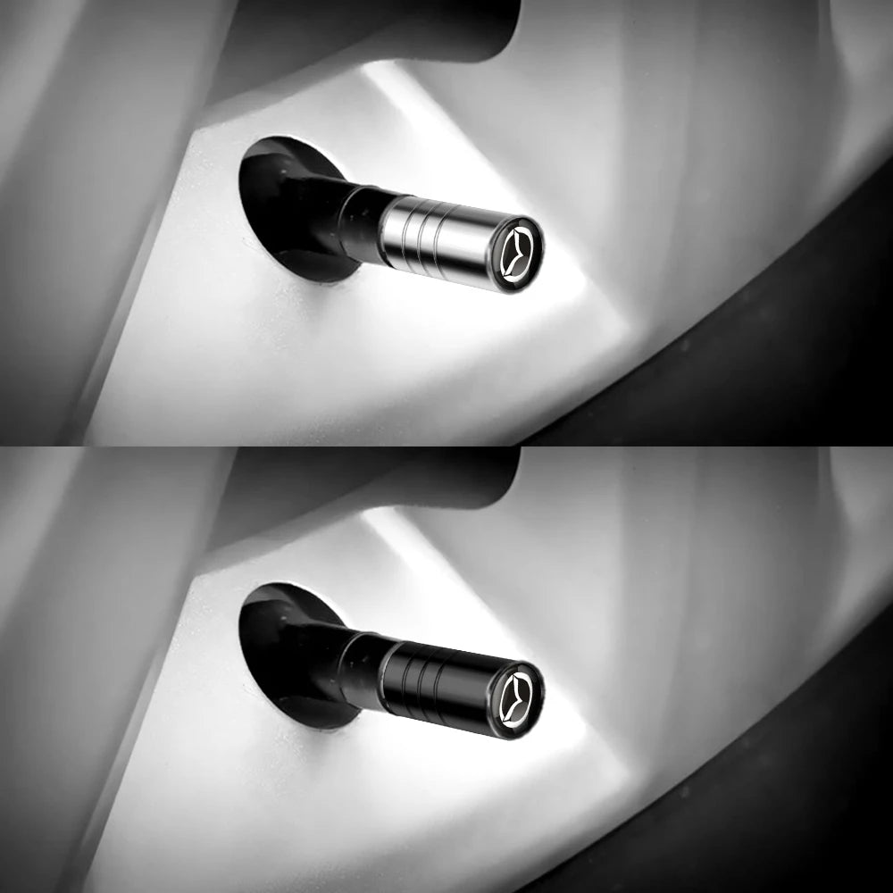 Metal Valve Caps – Mazda Edition