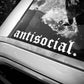Sticker « antisocial. » Lettrage Gothique pour Voiture – Mazda