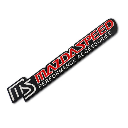 Badge Métallique 3D Premium Emblème de Coffre – Mazda