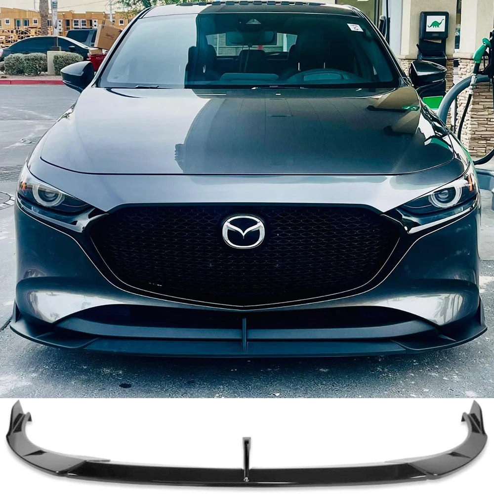 Lame de Pare-Chocs Avant 3 Pièces – Mazda 3 Compacte BP