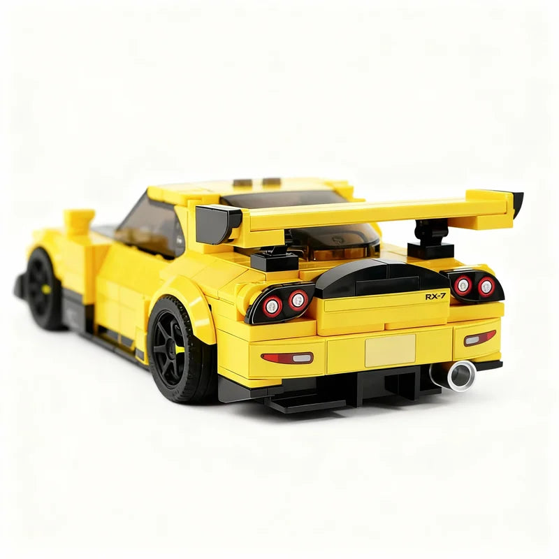 Mazda RX-7 FD Style Racing en Briques – Kit 307 Pièces