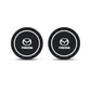 Non-slip silicone coaster for cup holder or water bottle - Mazda Edition
