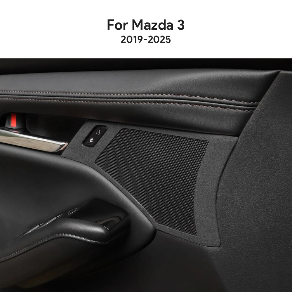 Suede speaker protection