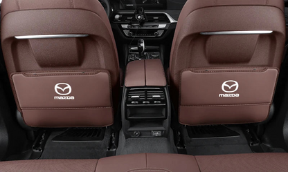 Seatback kick protection with storage - Mazda Edition