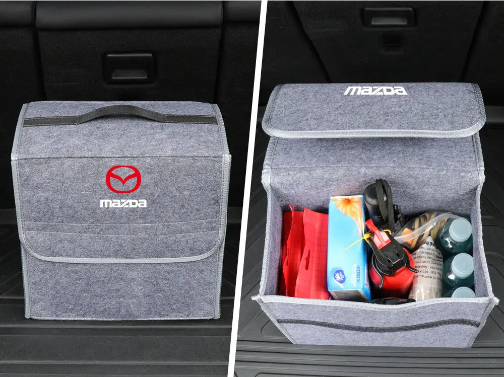 Foldable Felt Trunk Storage Box - Mazda + MS Edition