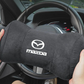 Suede Headrest Cushion – Mazda Edition