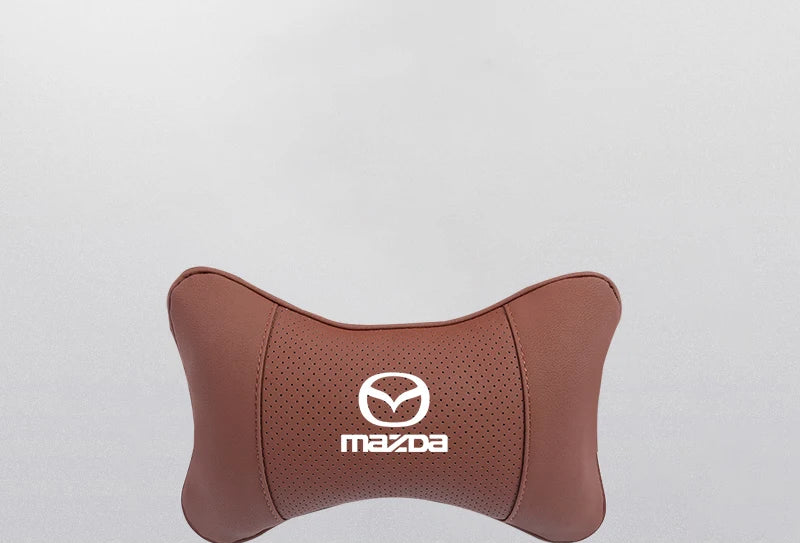 Leatherette Neck Rest Cushion – Mazda Edition