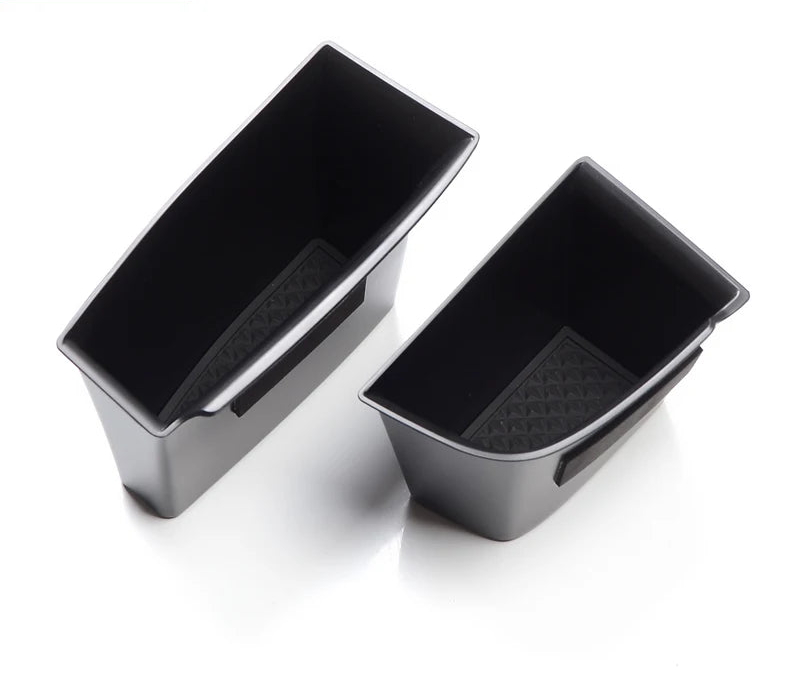 Interior storage boxes front/rear compartments for doors &amp; armrest