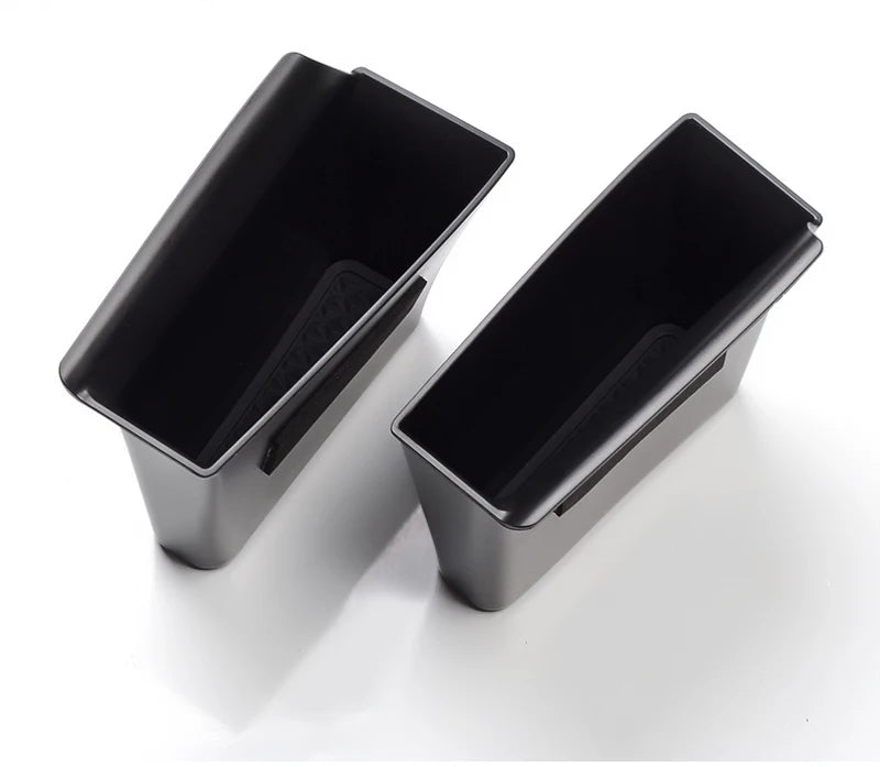 Interior storage boxes front/rear compartments for doors &amp; armrest