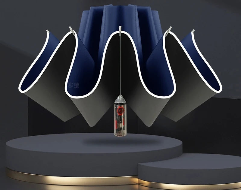 Mazda Edition Reflective Waterproof Foldable Umbrella