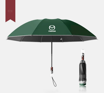 Mazda Edition Reflective Waterproof Foldable Umbrella
