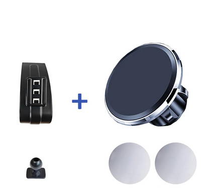 Custom-made base phone holder with magnetic attachment or wireless charger