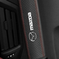 Soft Leatherette Seat Belt Pad – Mazda Edition