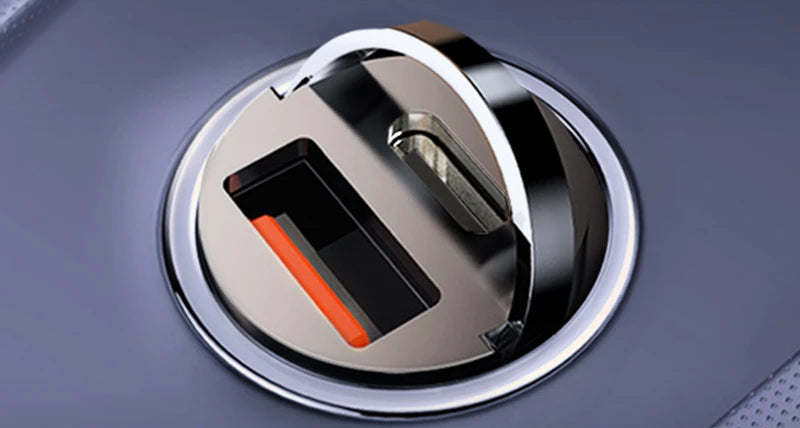 Ultra-compact cigarette lighter charger