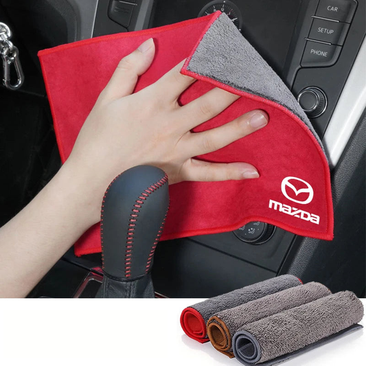 Suede Microfiber Cloth – Mazda Edition