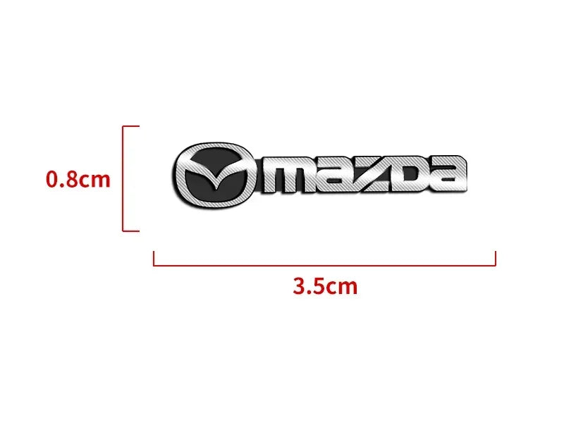 3D Metal Sticker - Mazda Edition