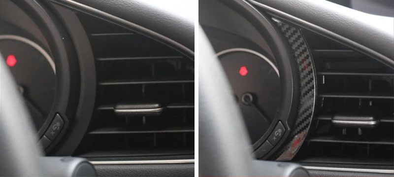 Stainless steel dashboard molding