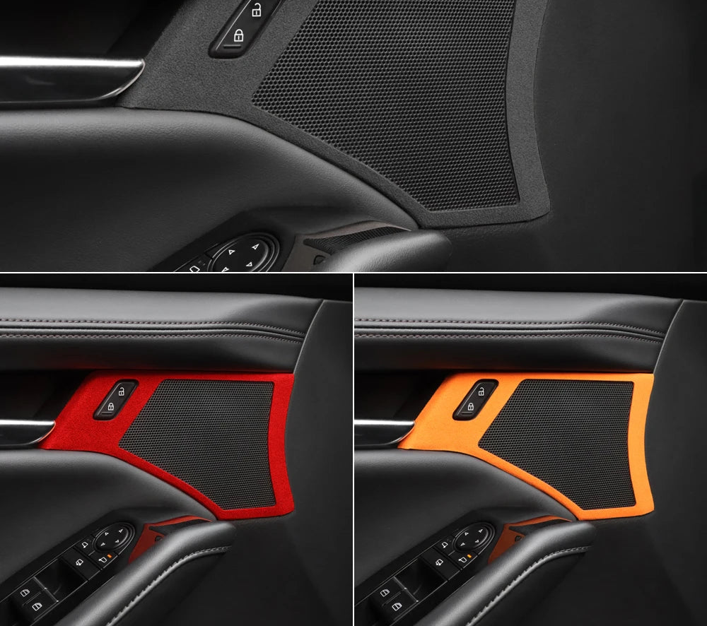 Suede speaker protection