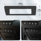 Suede seat memory adjustment panel trim protection