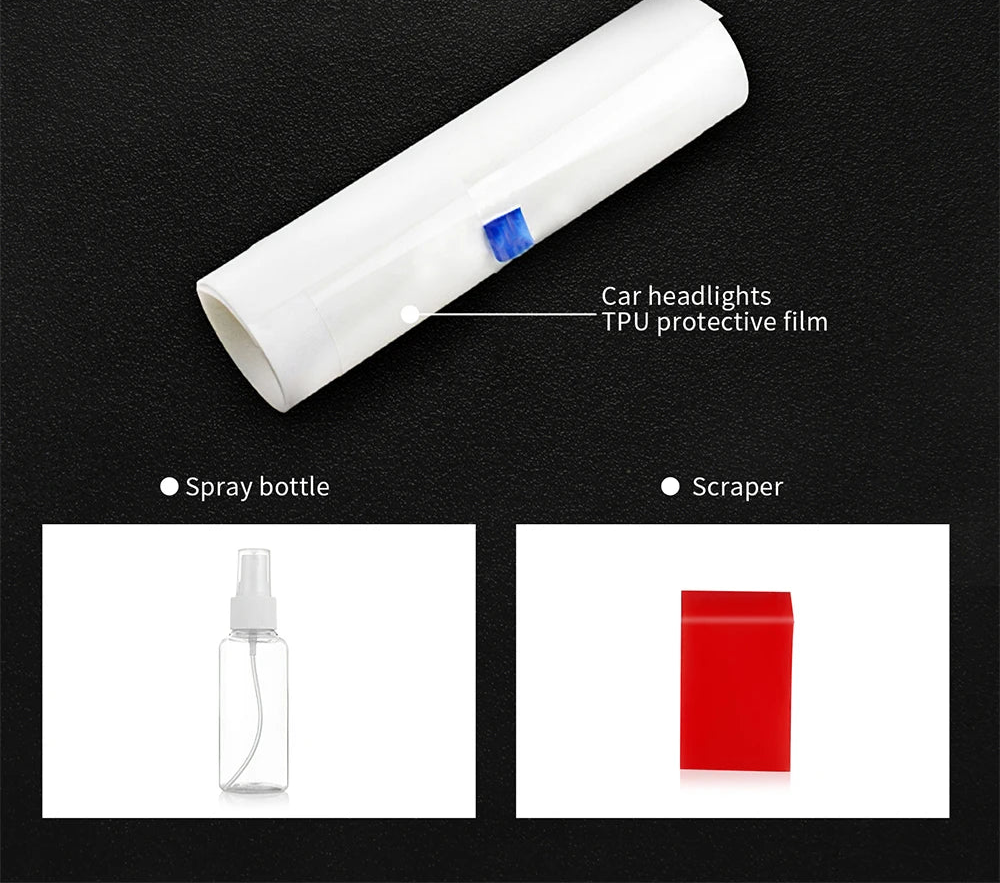 TPU headlight protective film