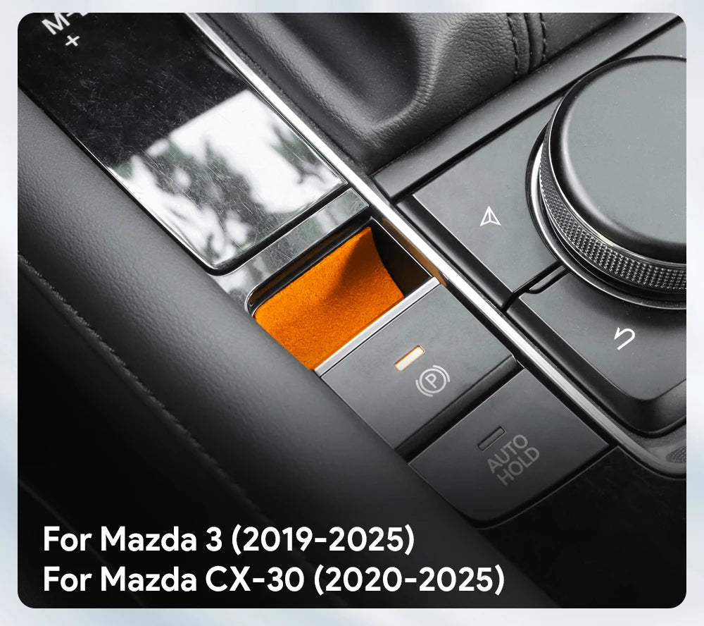 Suede electronic brake lining protection