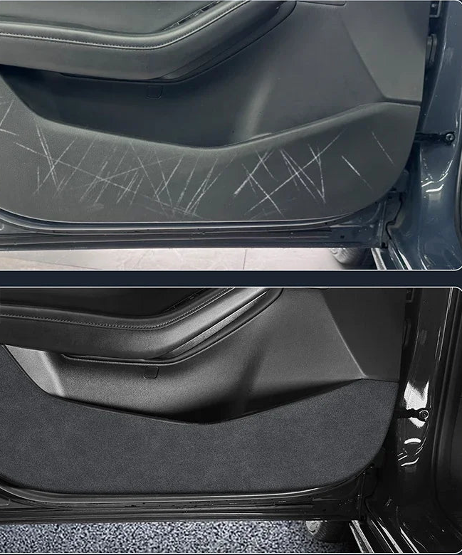 Anti-kick protection for doors