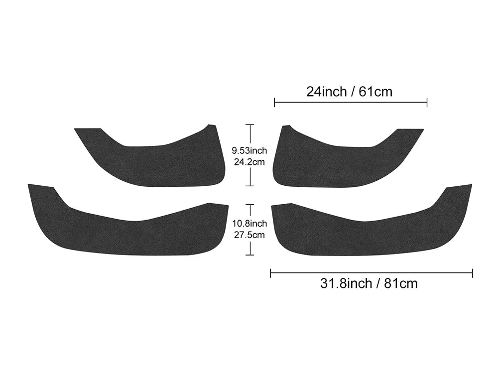 Anti-kick protection for doors