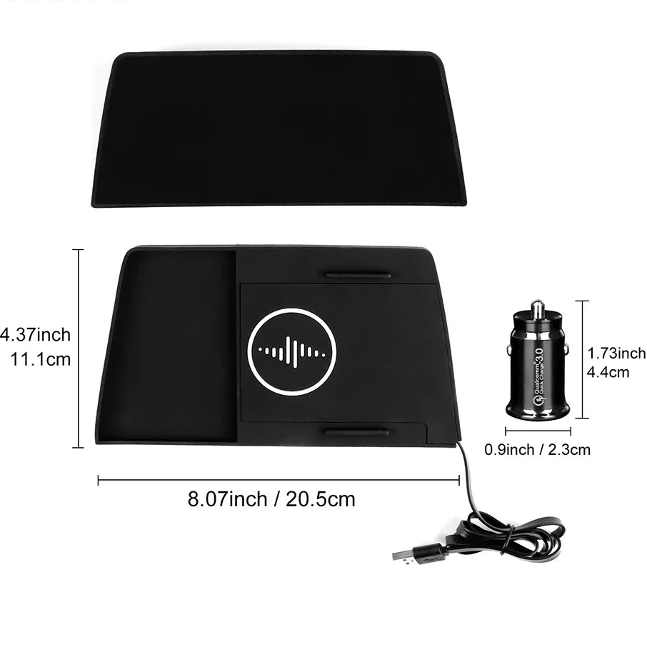 15W Wireless Charger PVC Stand