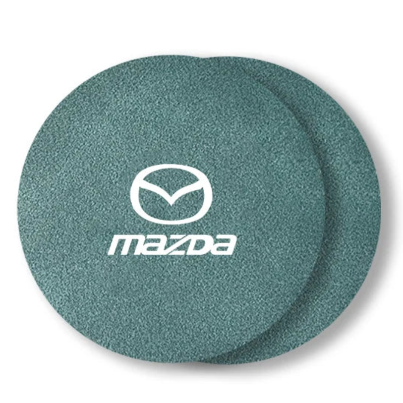 2PCS Car Coaster Cup Holder Anti-slip Accessories For Mazda Axela Atenza 6 3 5 2 CX5 CX7 CX9 CX30 RX8 MX5