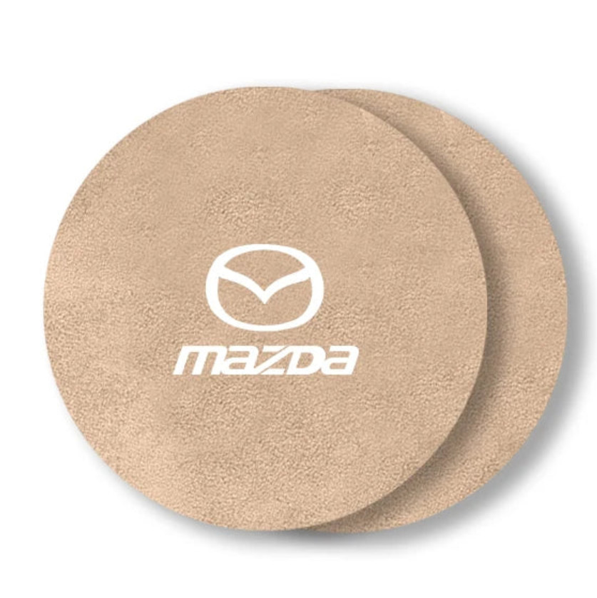 2PCS Car Coaster Cup Holder Anti-slip Accessories For Mazda Axela Atenza 6 3 5 2 CX5 CX7 CX9 CX30 RX8 MX5