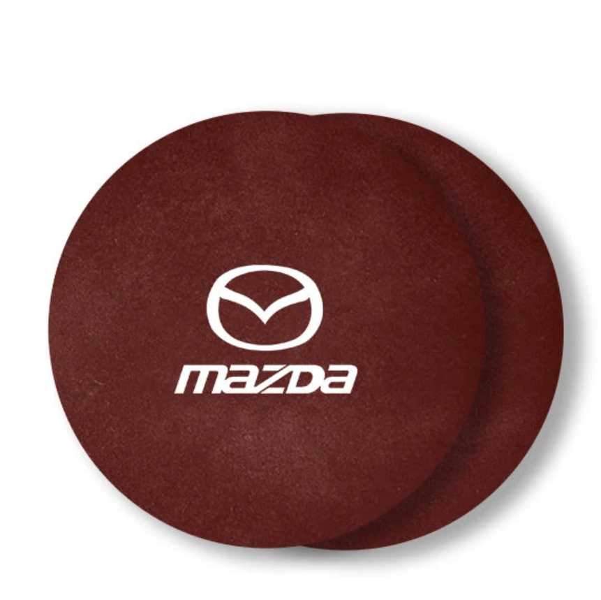 2PCS Car Coaster Cup Holder Anti-slip Accessories For Mazda Axela Atenza 6 3 5 2 CX5 CX7 CX9 CX30 RX8 MX5