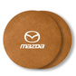 2PCS Car Coaster Cup Holder Anti-slip Accessories For Mazda Axela Atenza 6 3 5 2 CX5 CX7 CX9 CX30 RX8 MX5