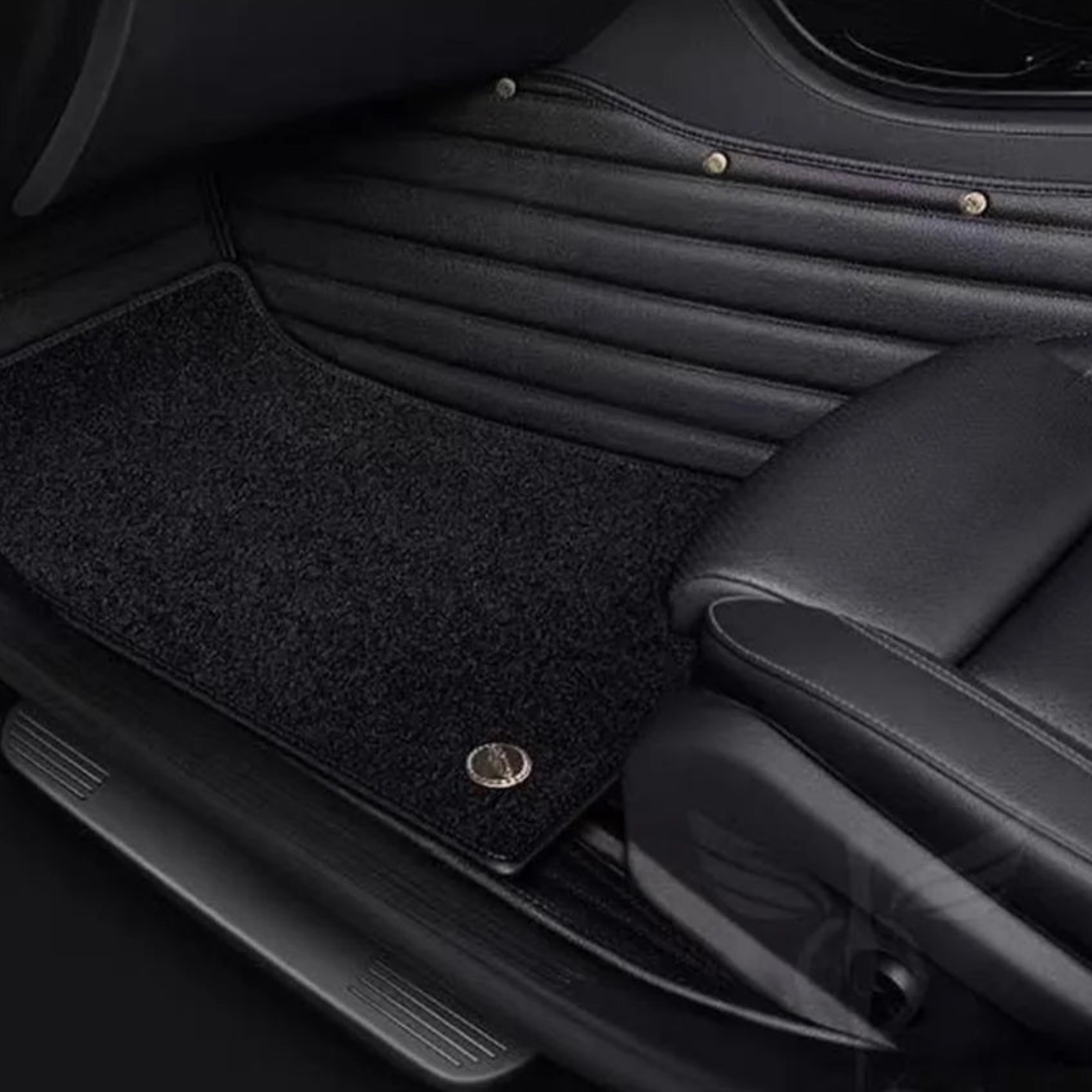 Tapis de Sol en Cuir Premium Anti-Rayures