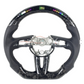 Volant custom sur mesure en fibre de carbone avec affichage LED – Mazda