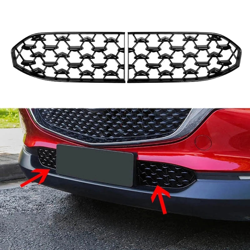 Grilles Nid d'Abeille de Pare-Chocs Avant Inférieur – CX-30