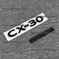 Kit Logos & Lettrages Noirs Blackout – Mazda CX-30