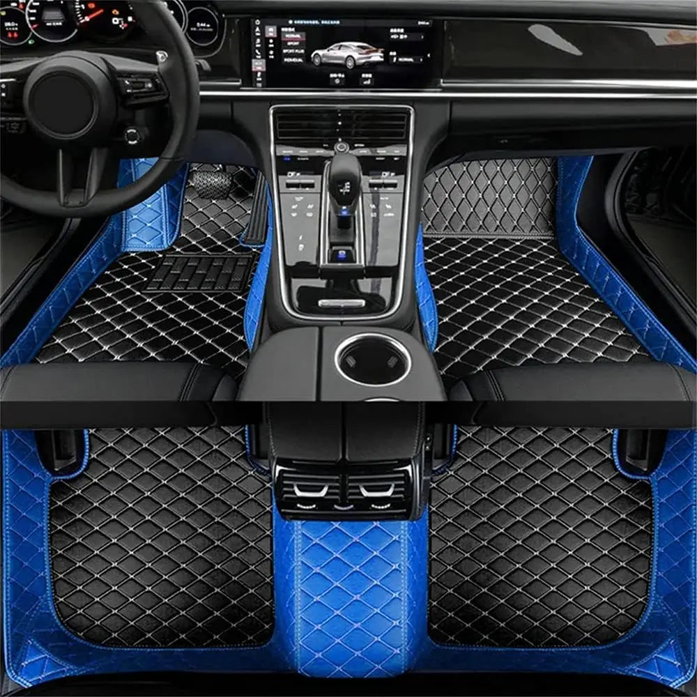 Tapis de Sol Luxe en Cuir PU Sur-Mesure