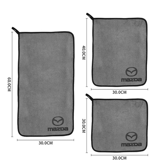 Chiffon microfibre double face – Édition Mazda – photo 2