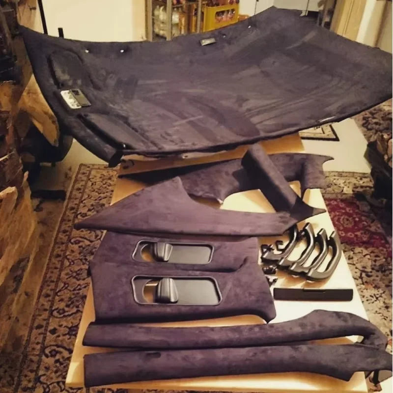 Luxurious microfiber self-adhesive suede fabric for car interior